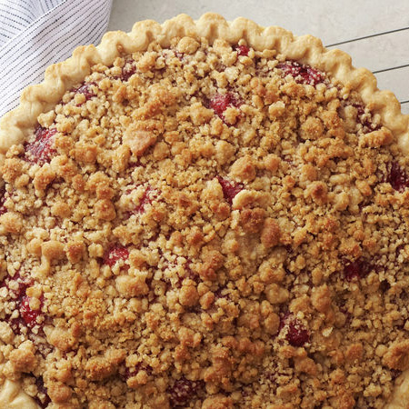 CHERRY STREUSEL PIE (9