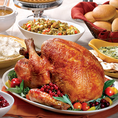 WHOLE TURKEY DINNER PACKAGES (READY TO EAT)